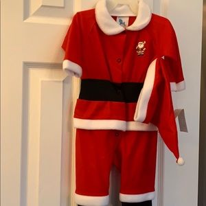 Baby Santa Costume or Sleepwear.  NWT